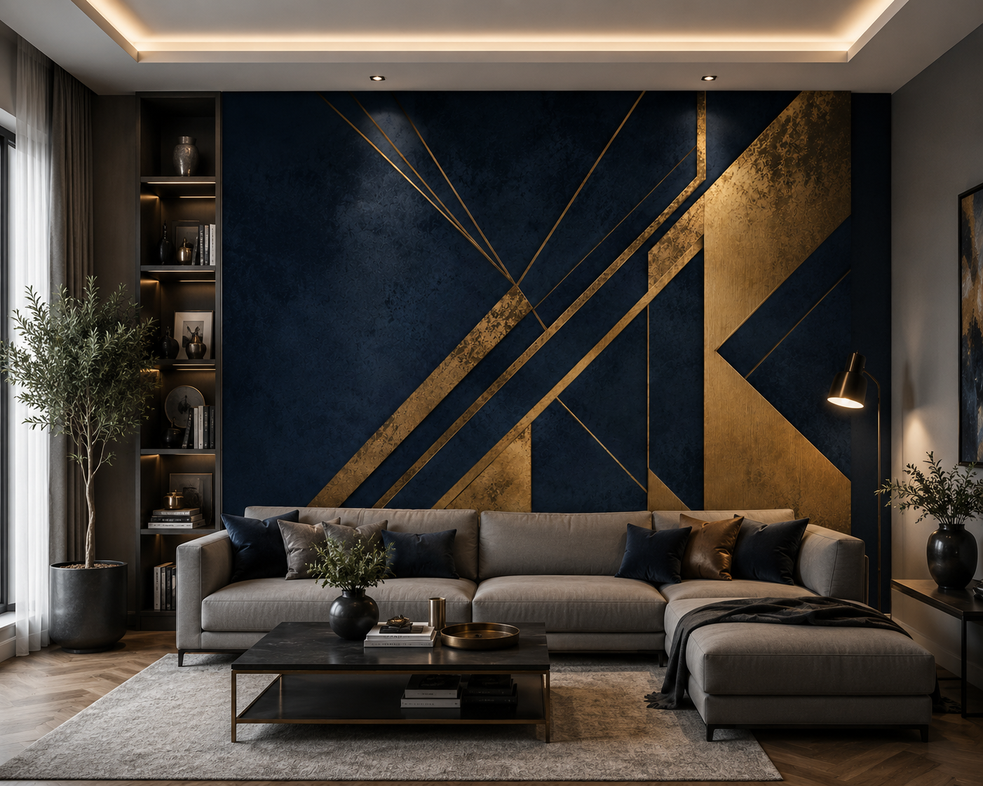  Karartılmış Geometrik Pirinç Tasarımı